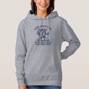 Lustiges Faultier Wander T-Shirt_1 Hoodie