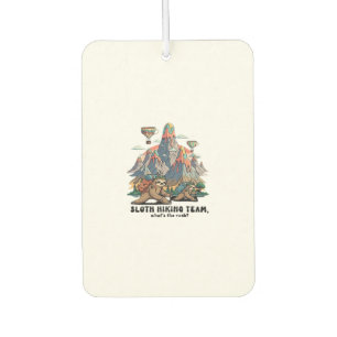 Lustiges Faultier Wandern Klassisches T-Shirt_7 Autolufterfrischer