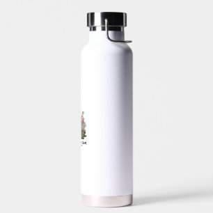 Lustiges Faultier Wandern Klassisches T-Shirt_7 Trinkflasche