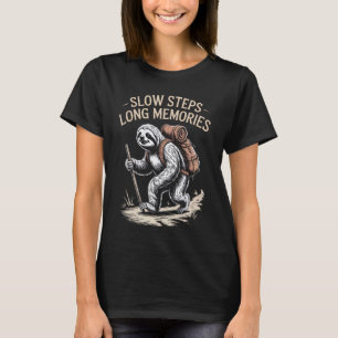 Lustiges Faultier-Wanderteam 3 T-Shirt