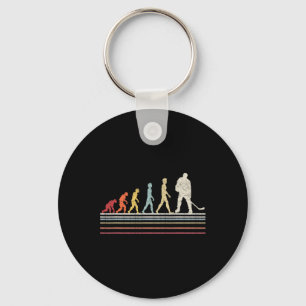 Lustiges Feldhockey Evolution Des Menschen Sport R Schlüsselanhänger