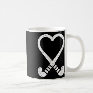 Lustiges Feldhockey Liebe für junge Frauen Kaffeetasse
