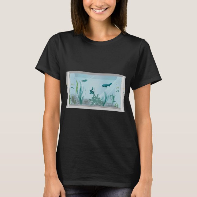 Lustiges Fischen T-Shirt (Vorderseite)