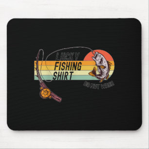 Lustiges Fischer-Glücksfischerhemd - Nicht Wa- Mousepad