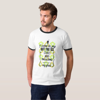Lustiges Fitness-Eiswürfel-Jogging-Workout-T-Shirt T-Shirt