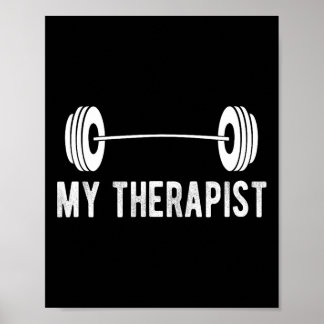 Lustiges Fitness-Gewicht Stärke-Gymnastik Mein The Poster