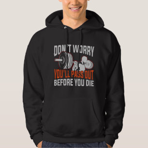 Lustiges Fitness-Trainer-Geschenk Gym Workout Pers Hoodie