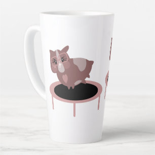 Lustiges Fitnessstudio-Design für Meerschweinchen Milchtasse