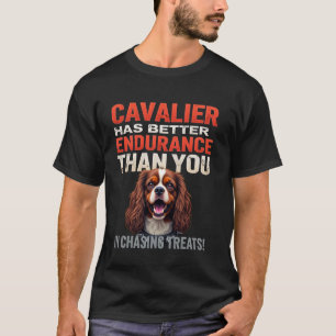 Lustiges Fitnessstudio für Cavalier King Charles S T-Shirt