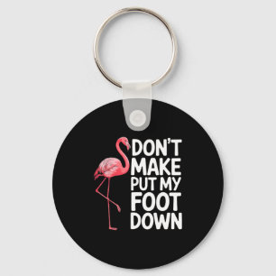 Lustiges Flamingo-Design für Männer Frauen Kinder Schlüsselanhänger