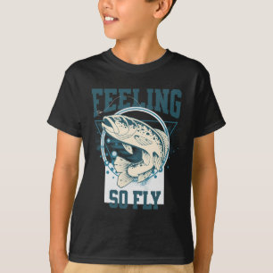 Lustiges Fliegenfischen-Shirt für Angler T-Shirt