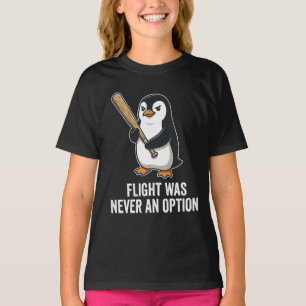 Lustiges Flugunfähiger Vogel Pinguin Design T-Shirt