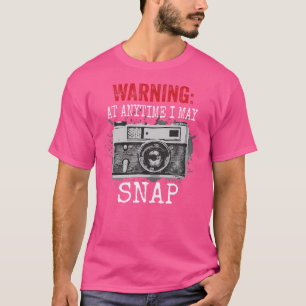 Lustiges Fotograf Fotografie T-Shirt Geschenk