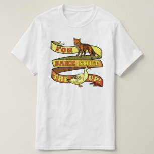 Lustiges Fox-Enten-Tier-Wortspiel T-Shirt