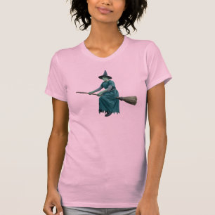 Lustiges Frankenstein-Hexen-Halloween-T-Shirt T-Shirt