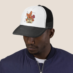 Lustiges Französische-Bulldogge-Fan-Design Truckerkappe
