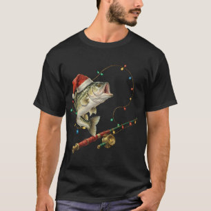 Lustiges Frohes Fishmas Fisch Weihnachten Für Männ T-Shirt