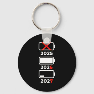 Lustiges Frohes Neues Jahr 2026 2027 67 Meme Six S Schlüsselanhänger