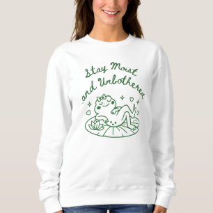 Lustiges Frosch-Sweatshirt-Geschenk Sweatshirt