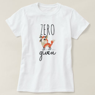 Lustiges Fuchs-Wortspiel-T-Shirt T-Shirt