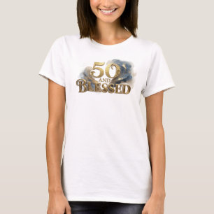 Lustiges & Funky 50 UND GESEGNET Grafik-T-Shirt-De T-Shirt
