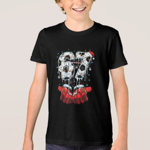 Lustiges Fußball 6 7 Weihnachten Drip Kinder T-Shi Tri-Blend Shirt