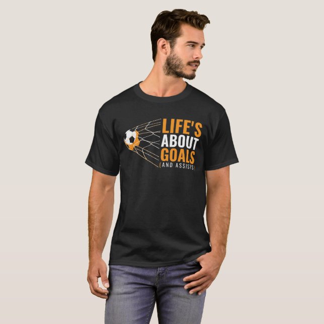 Lustiges Fußball-Geschenk für Fußballspieler, Fans T-Shirt (Vorne ganz)