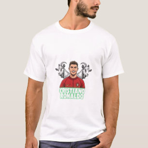 Lustiges Fußball-Legenden-Cartoon-T-Shirt – Fußbal T-Shirt