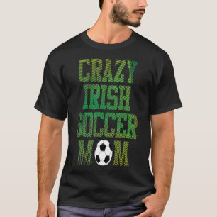 Lustiges Fußball-Mutter-T-Shirt Damen Novelty-Shir T-Shirt