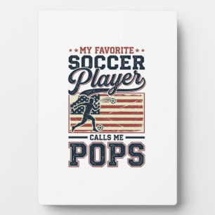 Lustiges Fußball-Pops Vintage-Stickerei-Shirt-Desi Fotoplatte