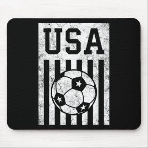 Lustiges Fußballdesign für Männer Frauen Fußballli Mousepad