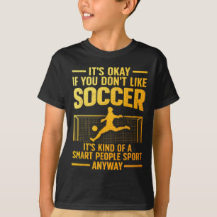 Lustiges Fußballdesign für Männer Frauen Fußballli T-Shirt