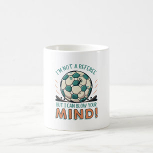 Lustiges Fußballdesign Kaffeetasse