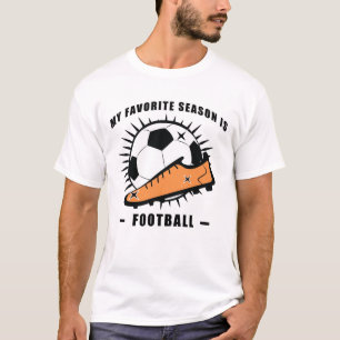 Lustiges Fußballdesign T-Shirt