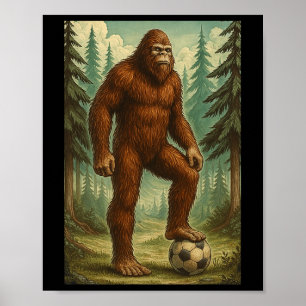 Lustiges Fußballshirt für Jungen Männer Jugendfußb Poster