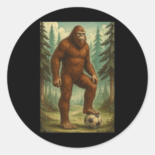 Lustiges Fußballshirt für Jungen Männer Jugendfußb Runder Aufkleber