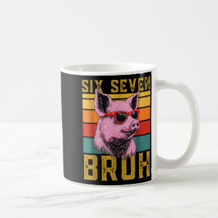 Lustiges G 67 6 7 Sechs Sieben Meme Tier Retro Des Kaffeetasse