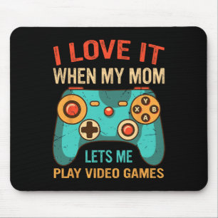 Lustiges Gamer-Geschenk für Jungen Konsole Videosp Mousepad