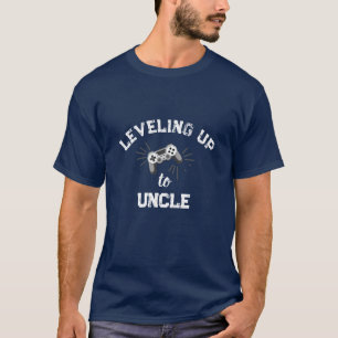 Lustiges Gamer-Onkel-Level-Up-Shirt T-Shirt