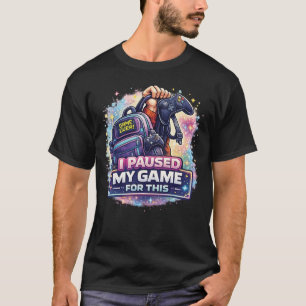 Lustiges Gamer-Schuldesign T-Shirt