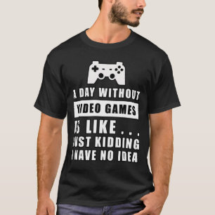 Lustiges Gaming-Design T-Shirt