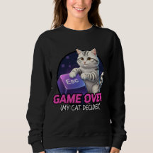 Lustiges Gaming-Katzengeschenk für Gamer - Meine K
