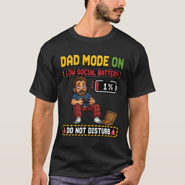 Lustiges Gaming-Vater-Geschenk | T-Shirt (Vorderseite)