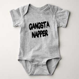 Lustiges Gangsta Napper-Baby-Shirt Baby Strampler
