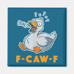 Lustiges Gänse-Meme-Shirt Witz Vogel Humor Slogan Magnet