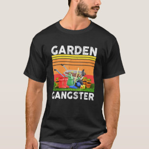Lustiges Gärtner-Gangster-Shirt Retro Vintage Gärt T-Shirt