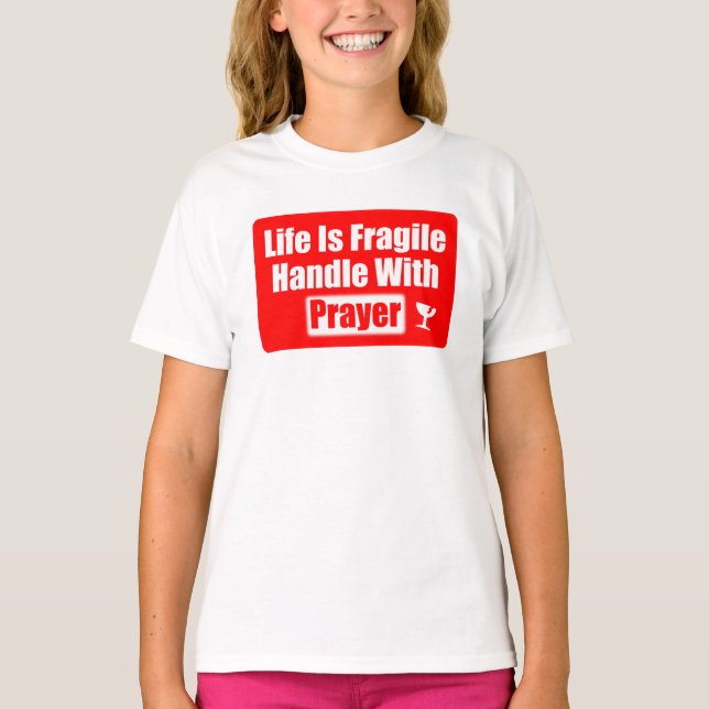 Lustiges Gebet T-Shirt (Vorderseite)
