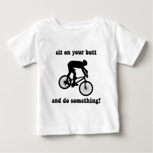 Lustiges Gebirgsradfahren Baby T-shirt