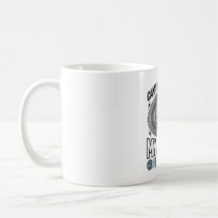 Lustiges gebrochenes Arm-Gips Vintage-T-Shirt-Desi Kaffeetasse