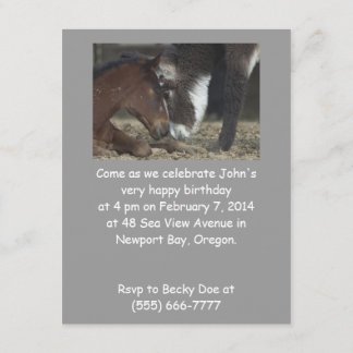 Lustiges Geburtstags-Party laden das Einladung